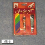 2Pcs Nail Clipper & Emery Board D/B
