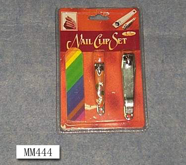 MM444 2Pcs Nail Clipper & Emery Board D/B