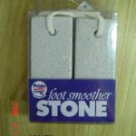 2Pcs Stone Foot Smoother Pvc Box