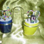 12Pcs Manicure Set In Half Transparent Box