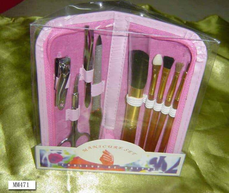 9Pcs Manicure Set In Pvc Box