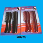 4Pcs Plastic Hair Comb B/C