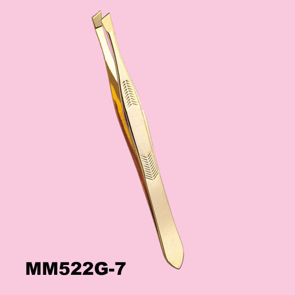 MM522G-7 Eyebrow Tweezer