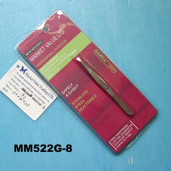 MM522G-8 Eyebrow Tweezer