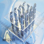 Eyebrow  Tweezer 12Pcs In Display Acrylic Rack