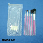 5Pcs Beauty Brush In Pvc Bag