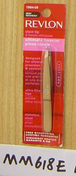 MM618E S/S Beauty Tweezer B/C