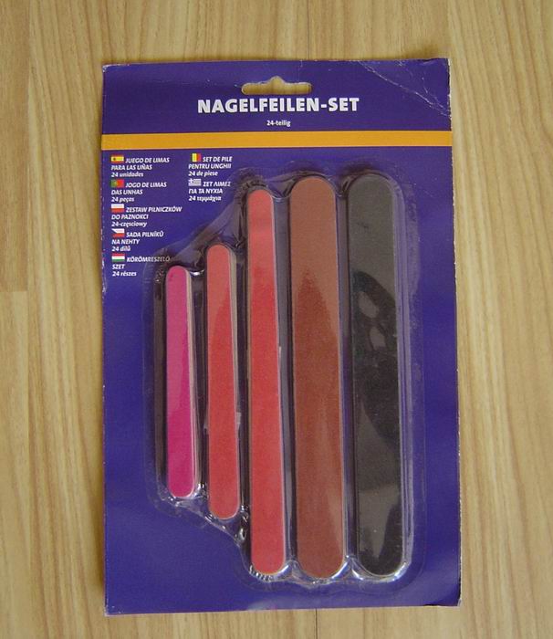 MM628 24Pcs Nagelfilen-Set