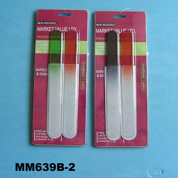 MM639B-2 Transparent Nail File