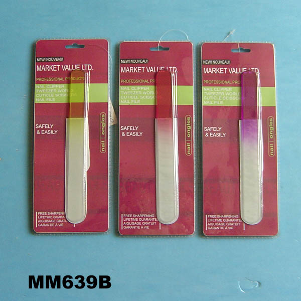MM639B Transparent Nail File