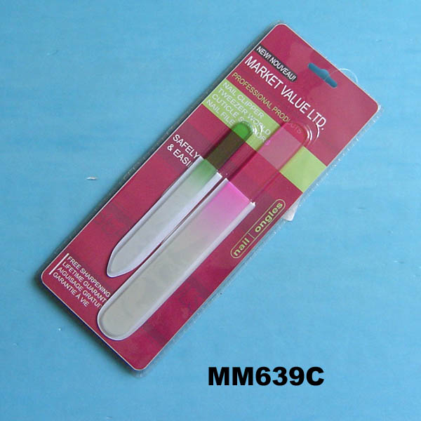 MM639C Transparent Glass Nail Smoother