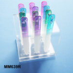12评测transparent Glass Nail File With Stand