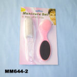 2Pcs Manicure Set Insert Card