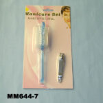 2Pcs Manicure Set Insert Card