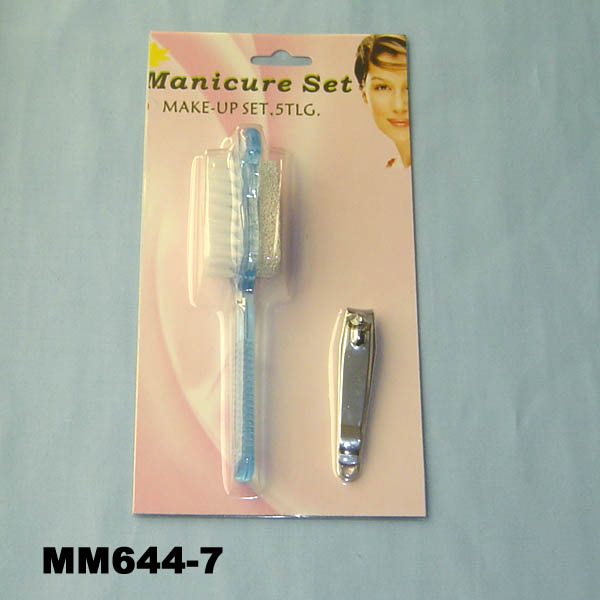 2Pcs Manicure Set Insert Card
