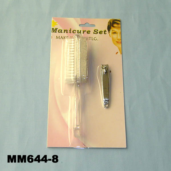 2Pcs Manicure Set Insert Card