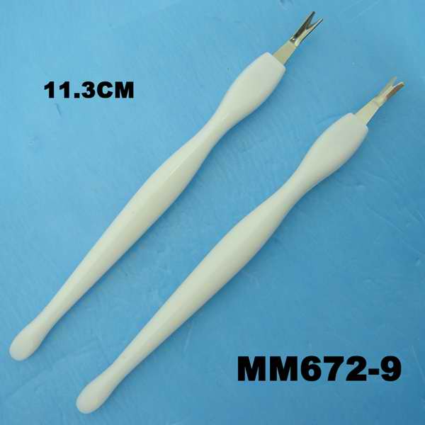 Manicure And Pedicure，Stainless Steel Dead Skin Fork