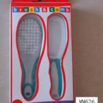 Brush W/ Comb In Color Box