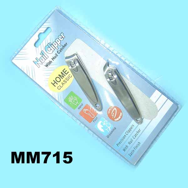 S/S Nail Clipper Set 2 Pcs