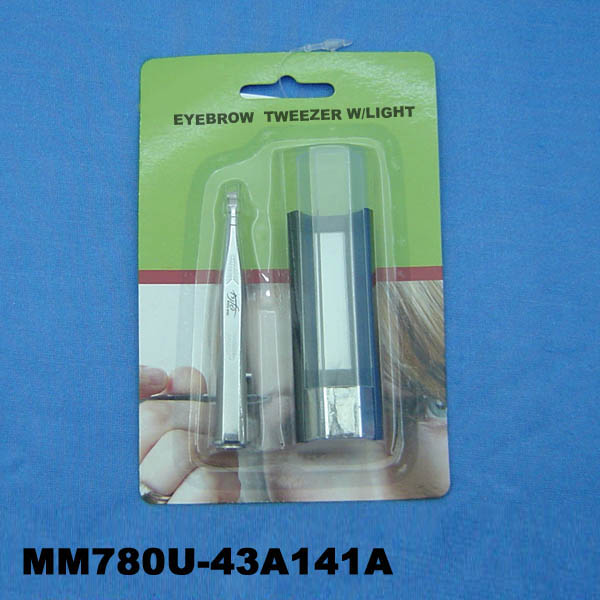 Eyebrow  Tweezer W/Light B/C