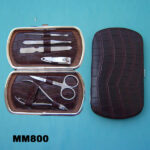 6Pcs  Stainless Steel Manicure Set In Colour Box