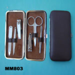 6Pcs  Stainless Steel Manicure Set In Colour Box