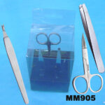 3Pcs Manicure Set In Pvc Box