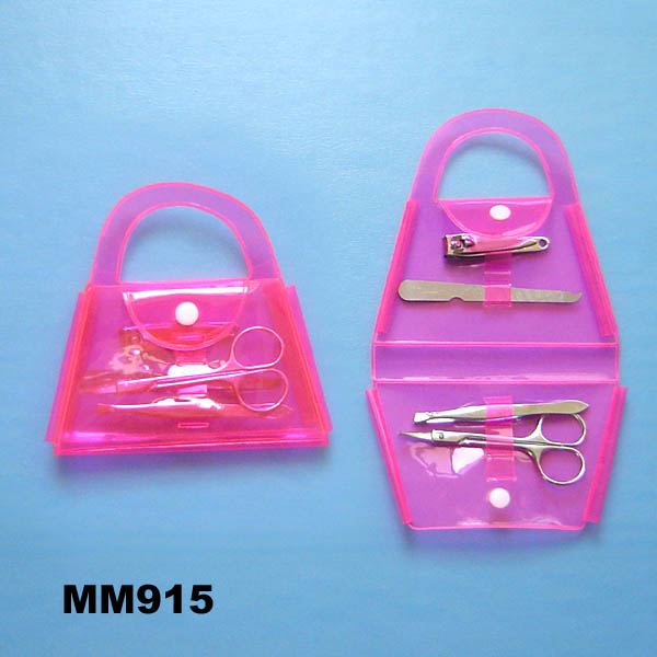 4Pcs Manicure Set In Lady Pouch
