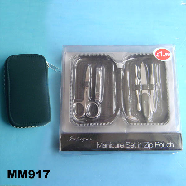 5Pcs Manicure Set In Pvc Box