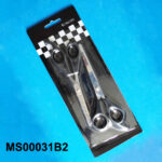 2Pk S/S Barber Scissors B/C