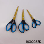 3Pcs Pp Handle Titanize Sissor
