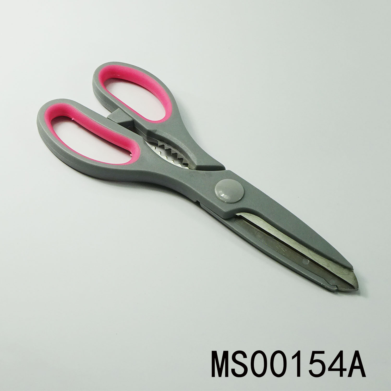 MS00154A Plastic Handle S.S. Scissor
