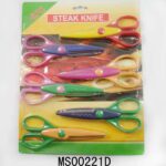 6" 6Pcs Craft Scissors For Childen