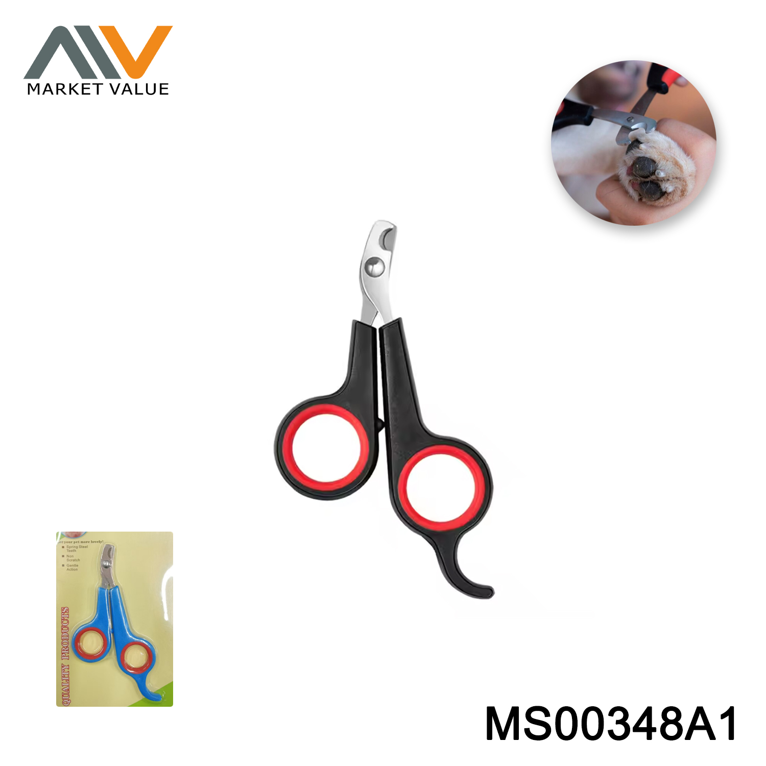 MS00348A1 Pet Dog Cat Nail Scissors