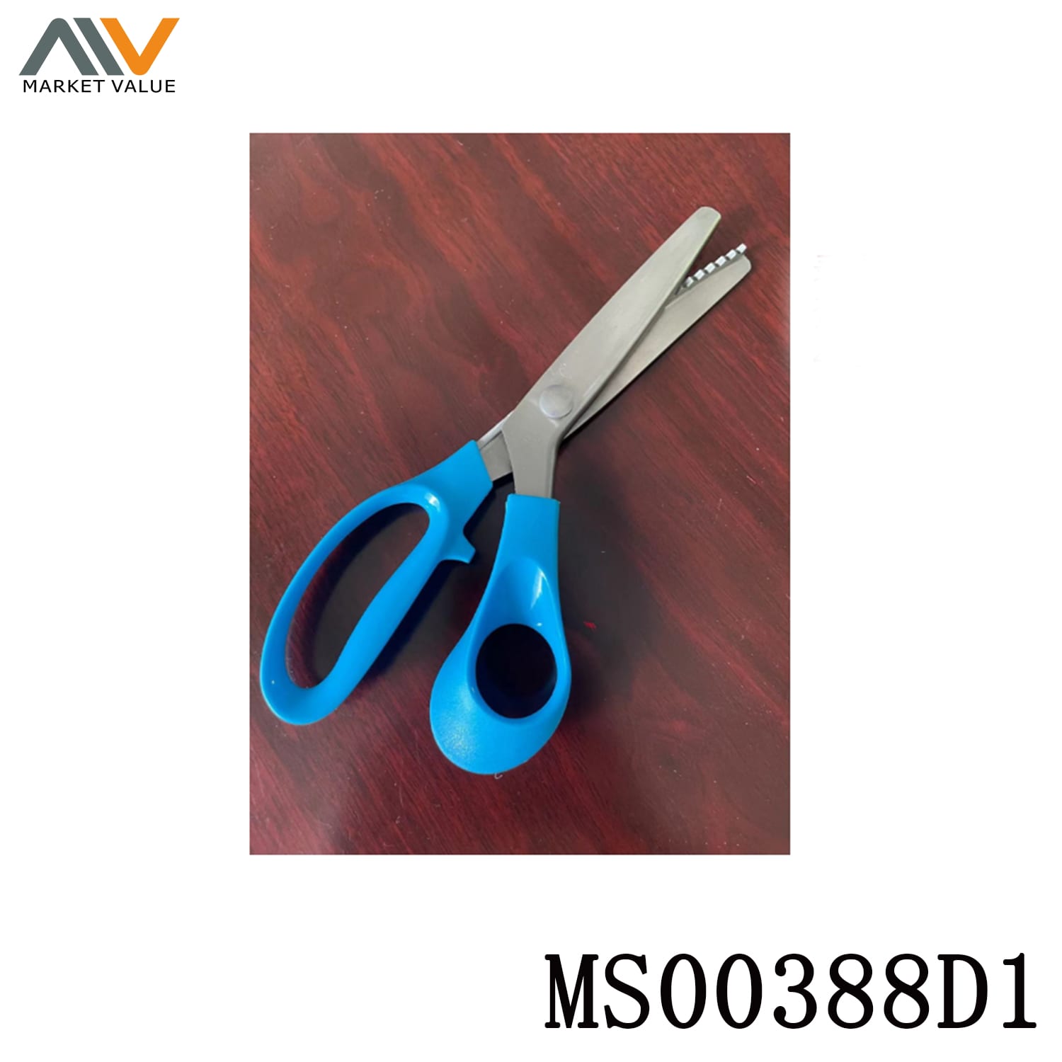 MS00388D1 8.5" S/S Scissors(S/S Pinking Scissors)
