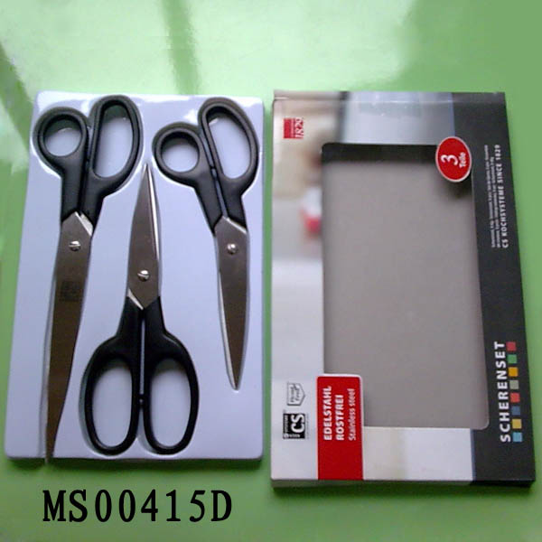 MS00415D 3Pcs S/S Scissors