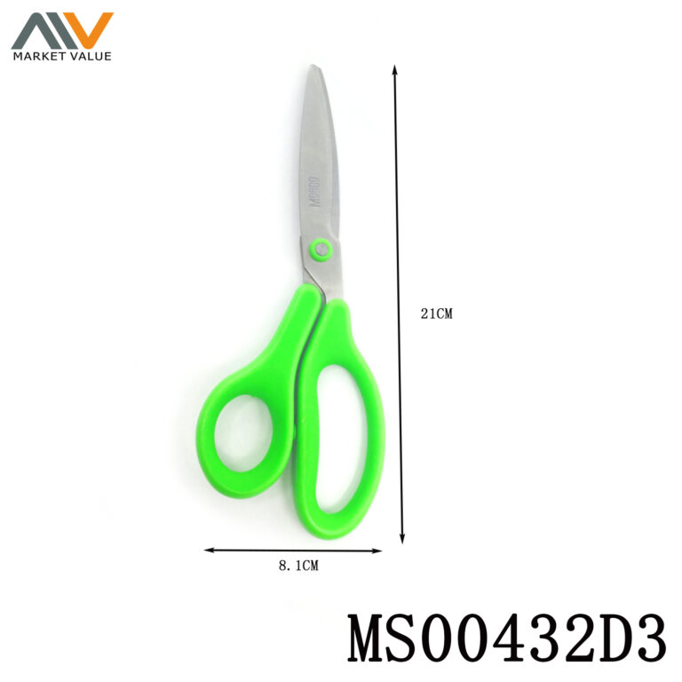 8"Ss Scissors With Plastic Handle