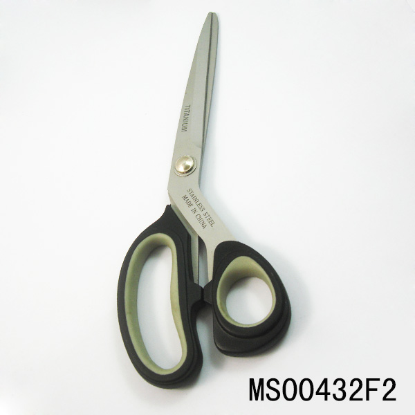 MS00432F2 9" S/S Scissors Titanize Soft Handle D/B