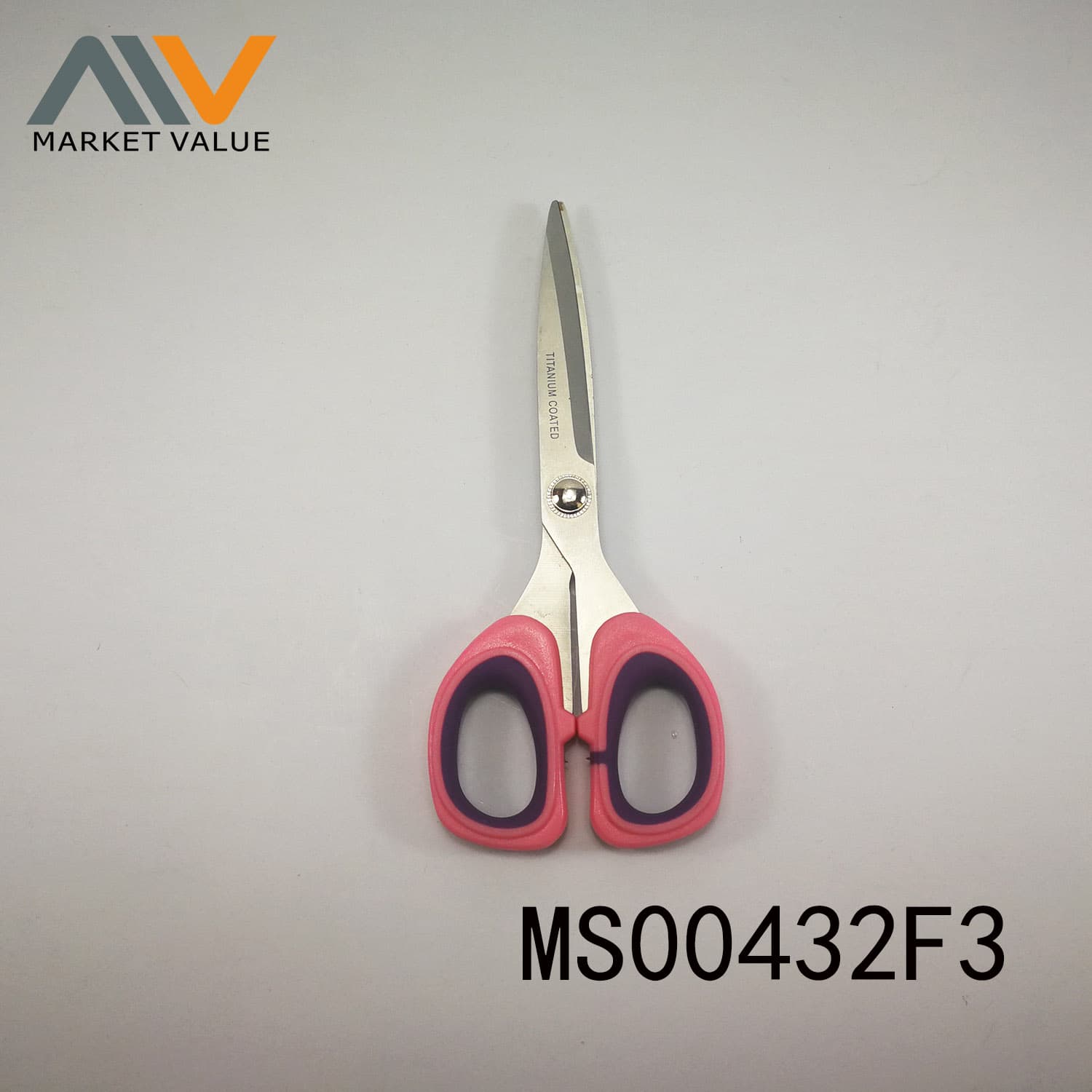 MS00432F3 7" S/S Scissors With Plastic Handle