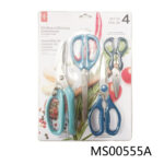 Sets Of 4Pcs Kitchen Scissors