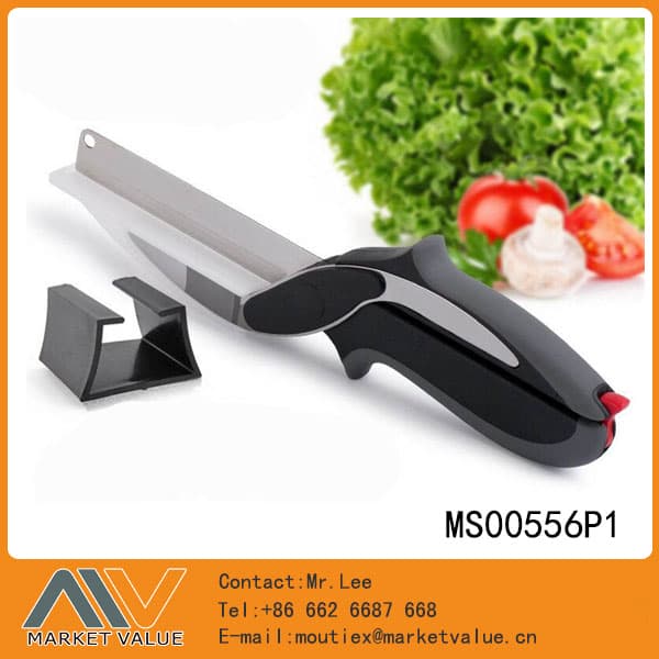 MS00556P1 10" Multi Kitchen Scissors With Tpr Handle In Color Box
