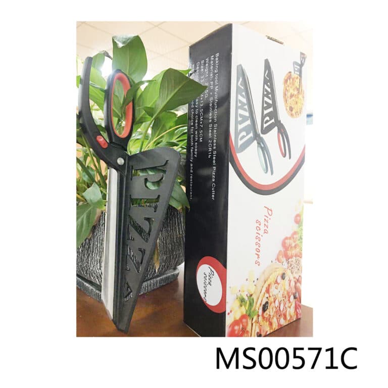 Rubber Handle S.S Pizza Scissor