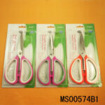 7.5" Plastic Handle Mulit Kitchen Scissors
