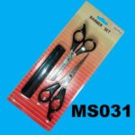2Pcs Haircut Scissors & 1Pc Comb B/C