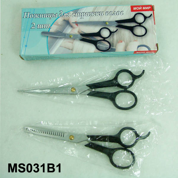 2Pcs Haircut Scissors In Colour Box