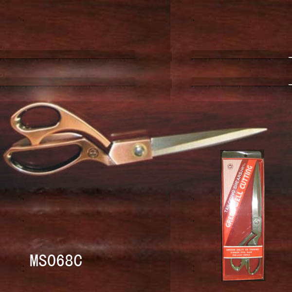 MS068C 12" S.S. Dressmake Scissors In Colour Box