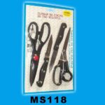 2Pcs 9110+8" Scissors + 2Pcs Paring Knife B/C