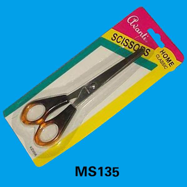 MS135 6" Double Color Scissors B/C