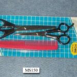 2Pc Barber Scissor W/ Comb B/C