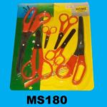 6Pc Scissors Set B/C